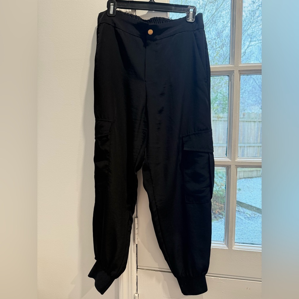 Zara Black Cargo Pants